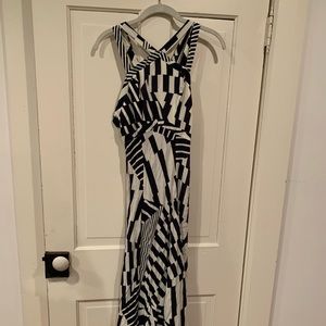 Urban Outfitters blue and white maxi dress.